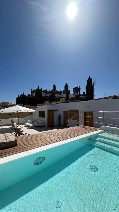 C-10 Vegueta Apartment - Private Rooftop Pool Las Palmas de Gran Canaria Exterior foto
